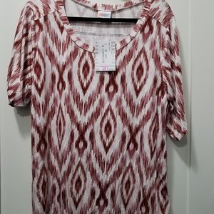 Lularoe boyfriend tee